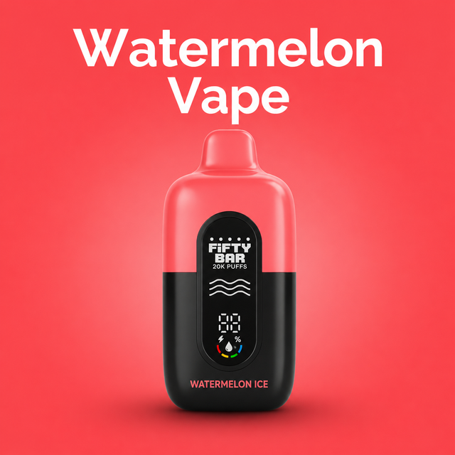 Fifty Bars Watermelon Vapes