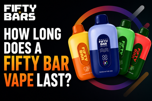 How Long Does a Fifty Bar Vape Last? Complete Usage Guide