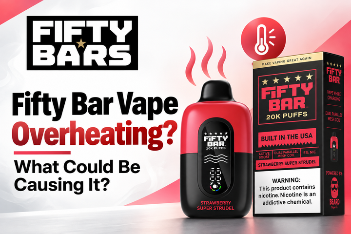 Fifty Bar Vape Overheating? What Could Be Causing It?