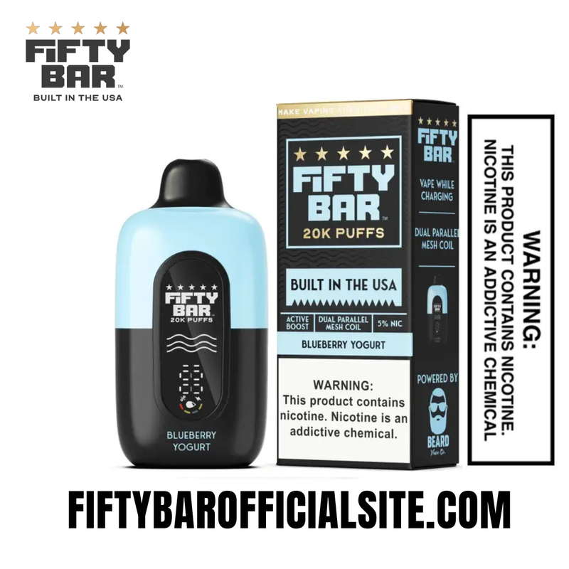 Blueberry Yoghurt Fifty Bar V2 20K 