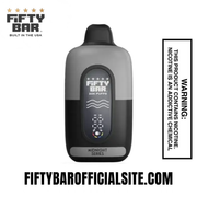 Frozen Peach Lime Razz Fifty Bar 20K Midnight Series Disposable Vape