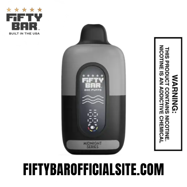 Iced Green Rancher Fifty Bar 20K Midnight Series Disposable Vape
