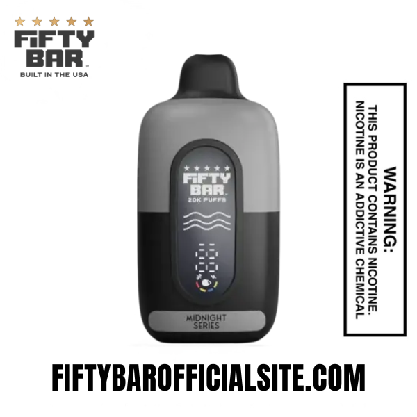 Orange Mint Fifty Bar 20K Midnight Series Disposable Vape