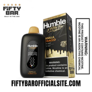 Vanilla Tobacco Humble X Fifty Bar 20000 Puffs Disposable