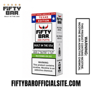 Watermelon Ice Texas X Fifty Bar 20k Puffs Disposable Vape