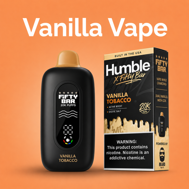 Fifty Bars Vanilla Vapes