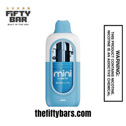 Blueberry Pie Fifty Bar Mini 6500 Puffs Disposable Vape