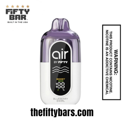 Blueberry Swirl Fifty Bar Air 70K Puffs Disposable Vape