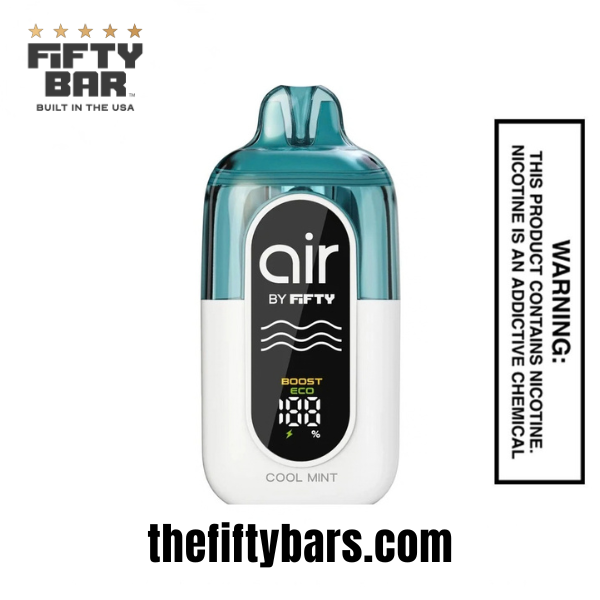 Cool Mint Fifty Bar Air 70K Puffs Disposable Vape