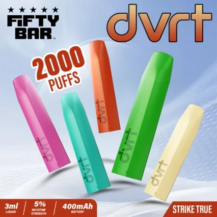 Fifty Bar DVRT 2000 Puff Disposable Vape