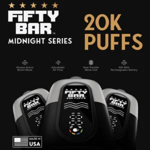 Fifty Bar 20K Midnight Series