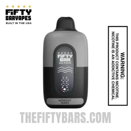 Iced Green Rancher Fifty Bar 20K Midnight Series Disposable Vape