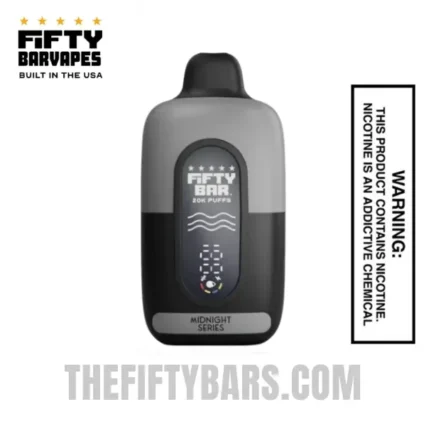 Iced Strawberry Pear Fifty Bar 20K Midnight Series Disposable Vape