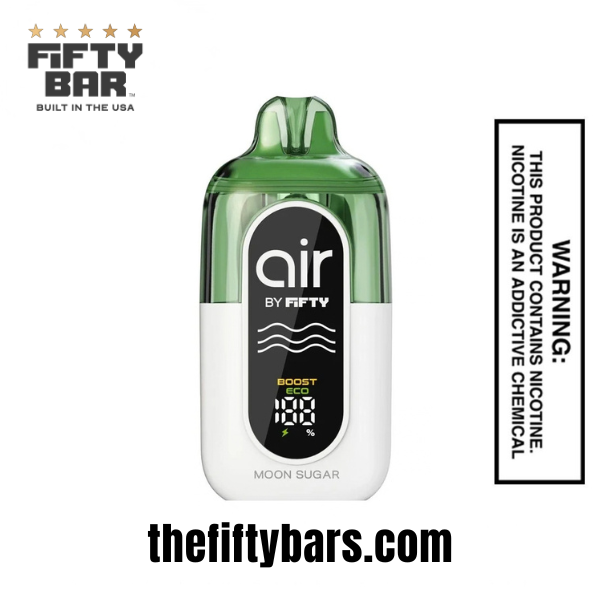 Moon Sugar Fifty Bar Air 70K Puffs Disposable Vape