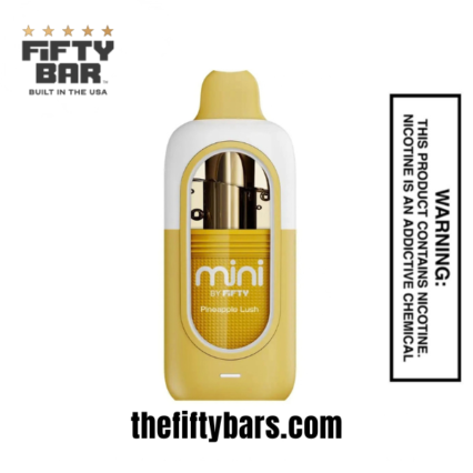 Pineapple Lush Fifty Bar Mini 6500 Puffs Disposable Vape