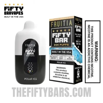 Polar Ice Fruitia X Fifty Bar 20K Puffs Disposable Vape