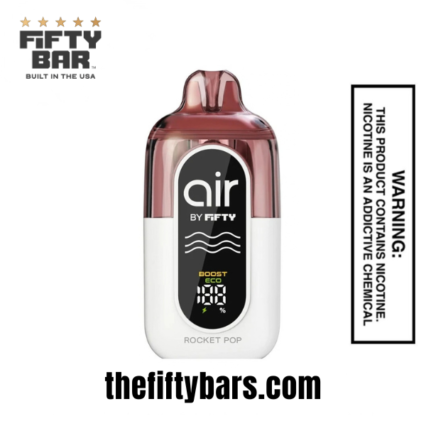 Rocket Pop Fifty Bar Air 70K Puffs Disposable Vape