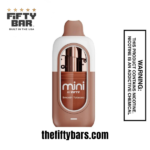 Smooth Tobacco Fifty Bar Mini 6500 Puffs Disposable Vape
