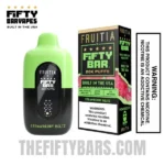 Strawberry Beltz Fruitia X Fifty Bar 20K Puffs Disposable Vape