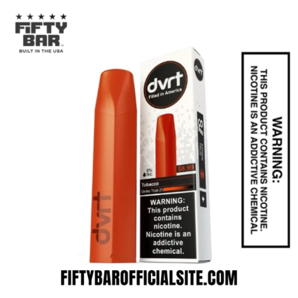 Tobacco Fifty Bar DVRT 2000 Puffs
