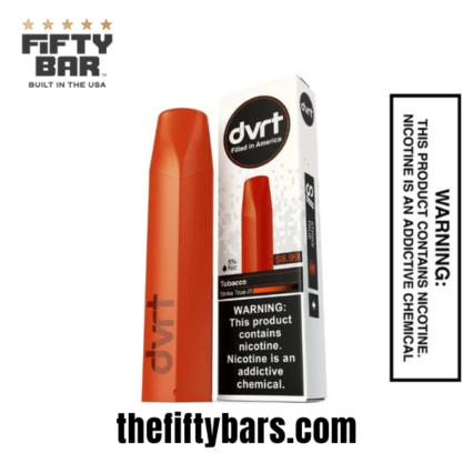 Tobacco Fifty Bar DVRT 2000 Puffs Disposable Vape