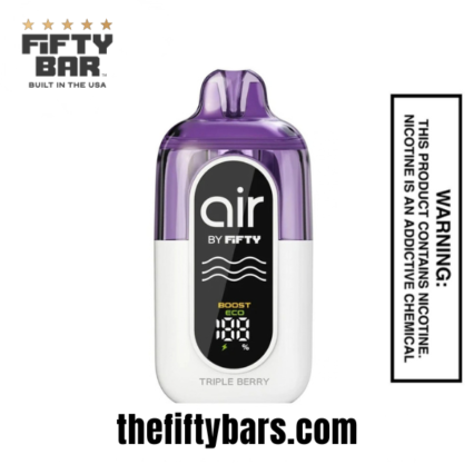 Triple Berry Fifty Bar Air 70K Puffs Disposable Vape