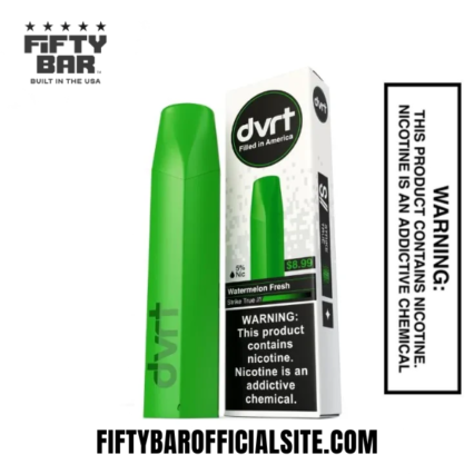 Watermelon Fresh Fifty Bar DVRT 2000 Puffs