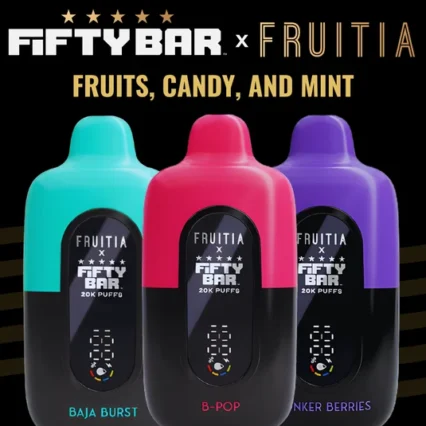 Fruitia X Fifty Bar 20,000 Puffs
